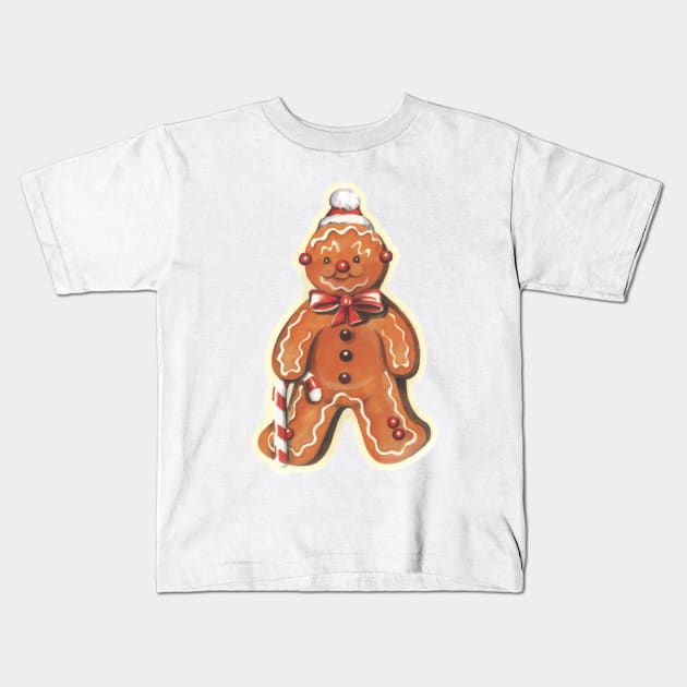 Gingerbread Kids T-Shirt by designseventy